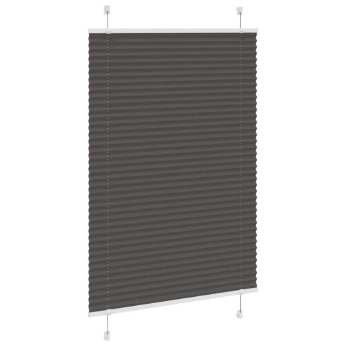 VidaXL vidaXL Plissee Schwarz 100x150 cm Stoffbreite 99,4 cm Polyester 2
