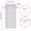 VidaXL vidaXL Plissee Rosa 95x200 cm Stoffbreite 94,4 cm Polyester 4