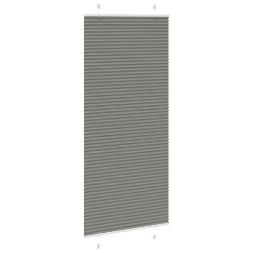 VidaXL vidaXL Plissee Anthrazit 95x200 cm Stoffbreite 94,4 cm Polyester 2