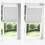VidaXL vidaXL Plissee Anthrazit 95x200 cm Stoffbreite 94,4 cm Polyester 8