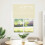 VidaXL vidaXL Plissee Creme 100x100 cm Stoffbreite 99,4 cm Polyester 2