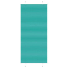 vidaXL Plissee Petrolgrün 90x200 cm Stoffbreite 89,4 cm Polyester