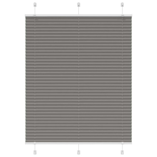 VidaXL vidaXL Plissee Anthrazit 105x150 cm Stoffbreite 104,4 cm Polyester