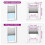 VidaXL vidaXL Plissee Anthrazit 105x150 cm Stoffbreite 104,4 cm Polyester 6