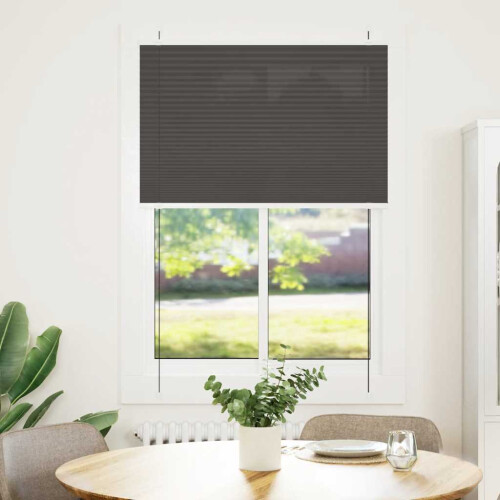 VidaXL vidaXL Plissee Schwarz 95x150 cm Stoffbreite 94,4 cm Polyester 1