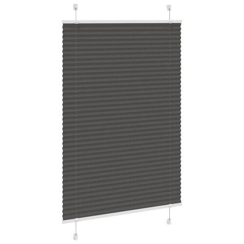 VidaXL vidaXL Plissee Schwarz 95x150 cm Stoffbreite 94,4 cm Polyester 2