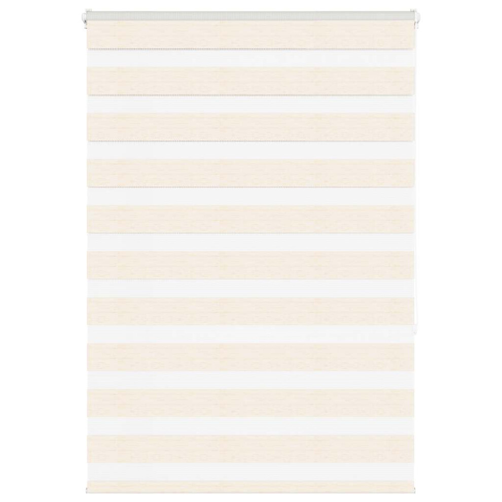 Vidaxl (Marble Beige, 95 X 150 Cm) Zebra Blind Black 105X100 Cm Fabric Width 100.9 Cm Polyester