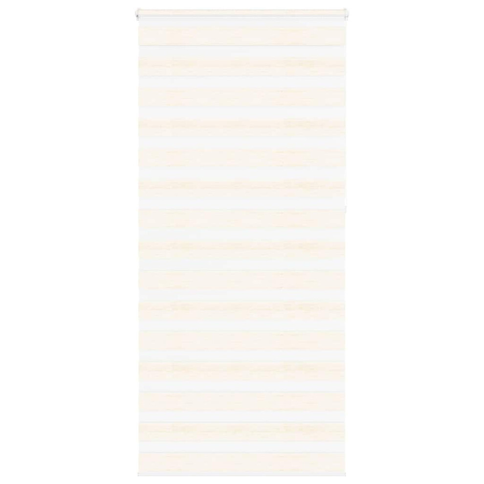 Vidaxl (Marble Beige, 105 X 230 Cm) Zebra Blind Black 105X100 Cm Fabric Width 100.9 Cm Polyester