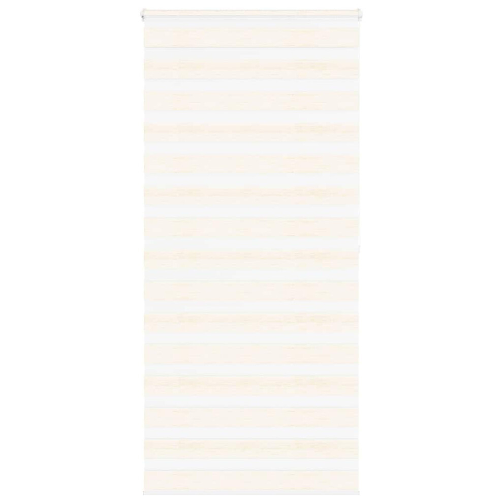 Vidaxl (Marble Beige, 95 X 200 Cm) Zebra Blind Black 105X100 Cm Fabric Width 100.9 Cm Polyester
