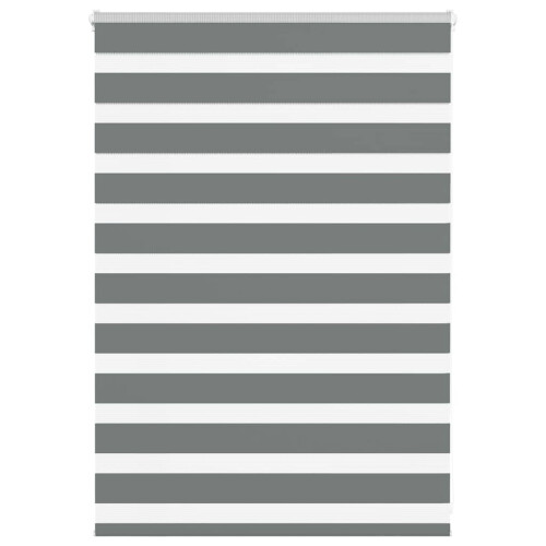 VidaXL vidaXL Doppelrollo Dunkelgrau 105x100 cm Stoffbreite 100,9 cm Polyester