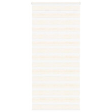 vidaXL Doppelrollo Marmorbeige 100x200 cm Stoffbreite 95,9 cm Polyester