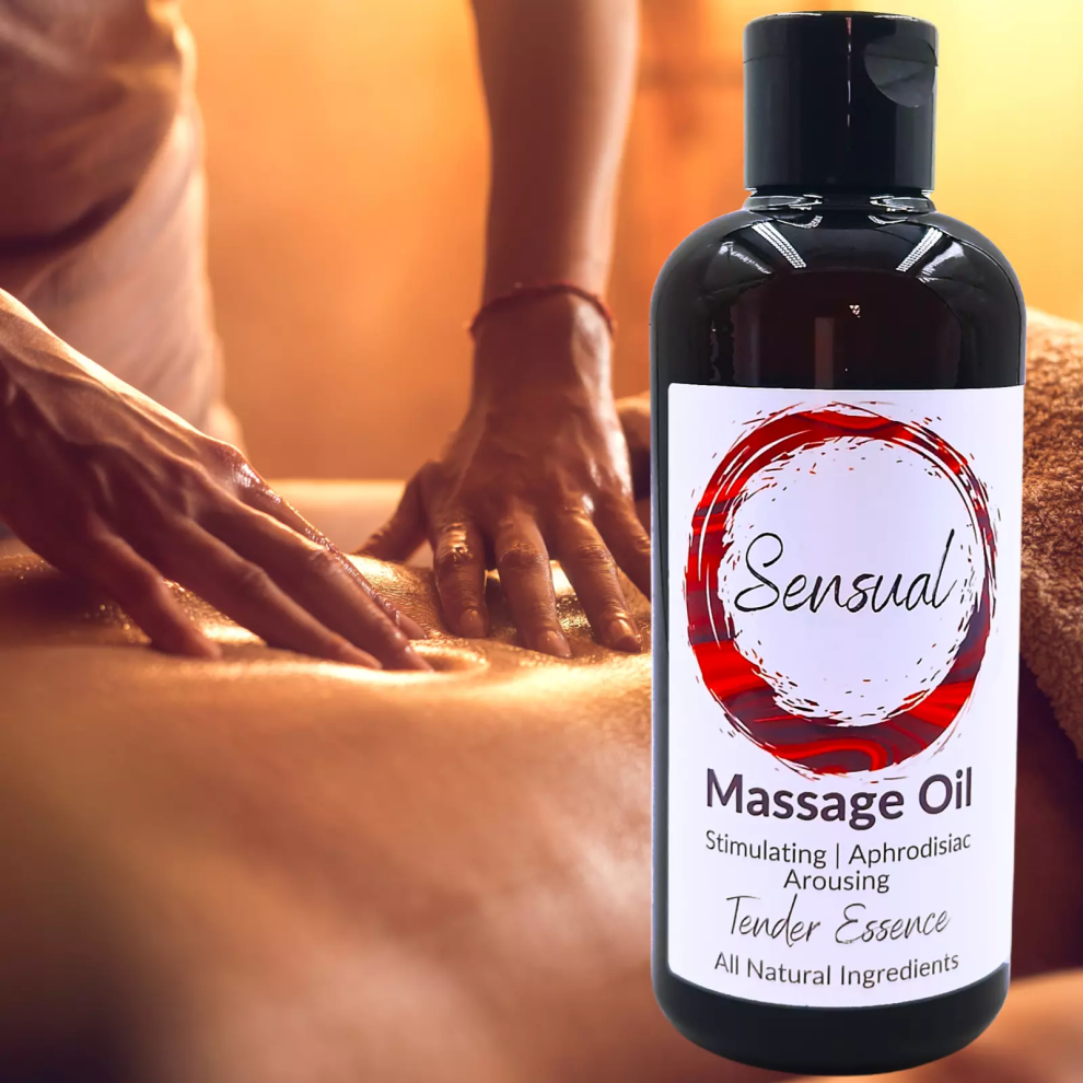 Orange Massage Oil 250Ml - Natural, Romantic, Vegan, Aphrodisiac