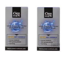2 x Cien Men Q10 Anti Wrinkle Hydro Age Moisturizing Cream 2 x 50ml