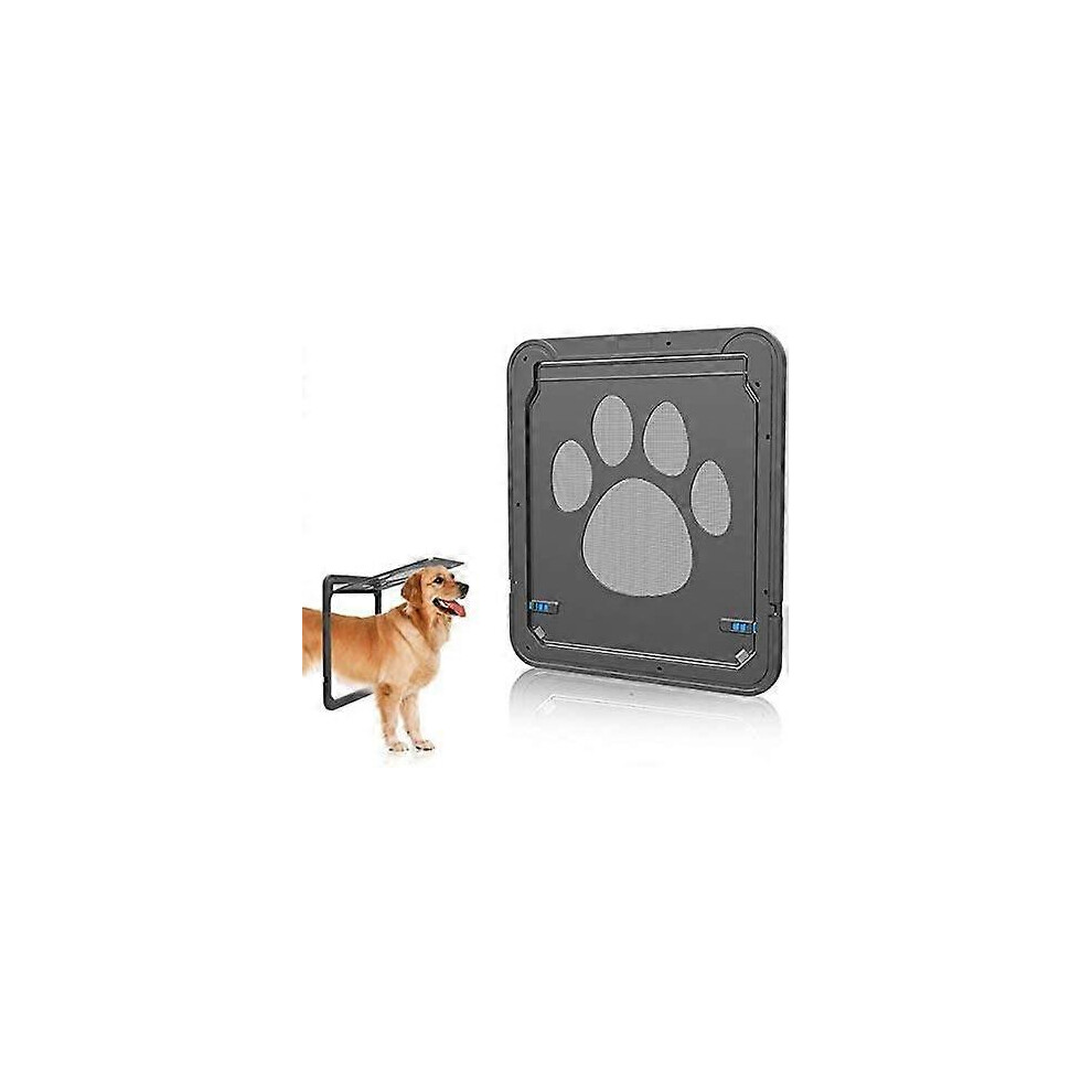 Pet Door Cat Microchip Pet Door Door for Large Dogs Pet Door for Screen Door 4-Way Lock