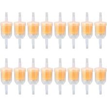 16-Piece Inline Fuel Filter Set for 6-8mm Lines | Universal Filter for Motorcycle, Scooter, Generator, Lawn Mower – Durable, Easy Install