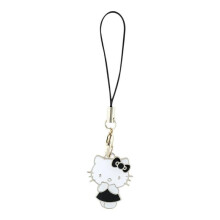 Hello Kitty Phone Strap Kitty Cute Charm Black - HKCPMKK