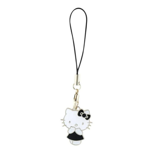 Hello Kitty Hello Kitty Phone Strap Kitty Cute Charm Black - HKCPMKK