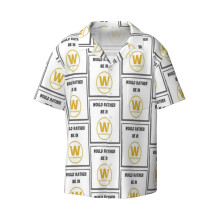 (Wetherspoons Funny Gift - Would Rather Be In Wetherspoons_8096) Men's Hawaiian Shirts Cuban Collar Vintage Bowling Short Sleeve Button Down Beach Shirt Casual Summer Vacation Wear Retro Tee