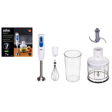 Pürierstab BRAUN MQ20.236M - Motor 600 W - 2 Geschwindigkeiten - EasyTwist-System