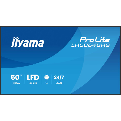 iiyama IIYAMA 75, 4K UHD, dalle VA,