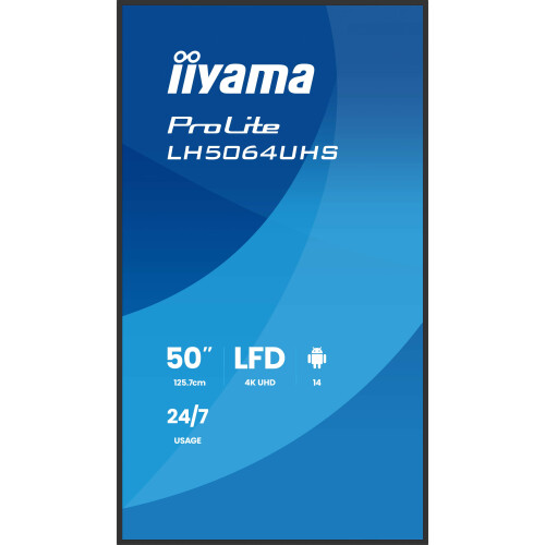 iiyama IIYAMA 75, 4K UHD, dalle VA, 1