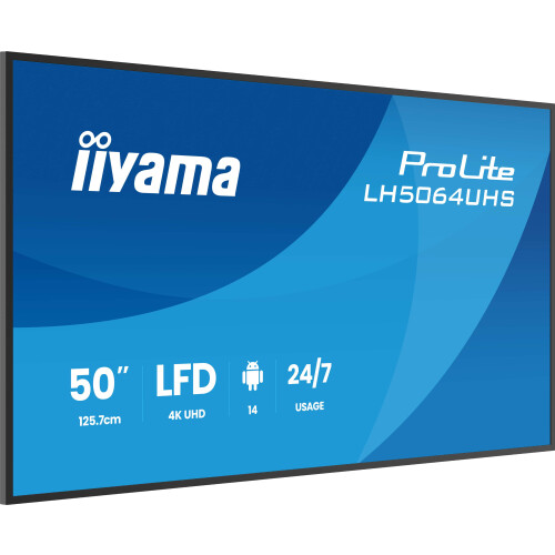 iiyama IIYAMA 75, 4K UHD, dalle VA, 2