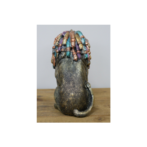 Cool Reggae Lion with Colourful Dreads | Decorative Ornament 2