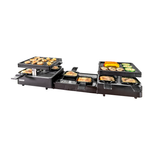 Raclette - UNOLD - 48755 - 8 Persone - 1300 W - Nero 1