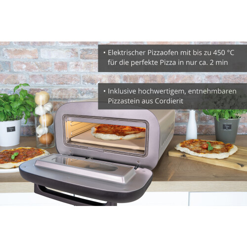 Pizzaoven - UNOLD - 68806 - 1700 W - RVS - 450 C 1