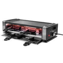 Appareil à raclette - Unold - Delice Basic - Noir - 8 personnes - Anti-adhésif Greblon