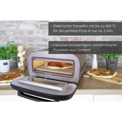 Unold Pizza Oven Alfredo black Schwarz (68805) 1