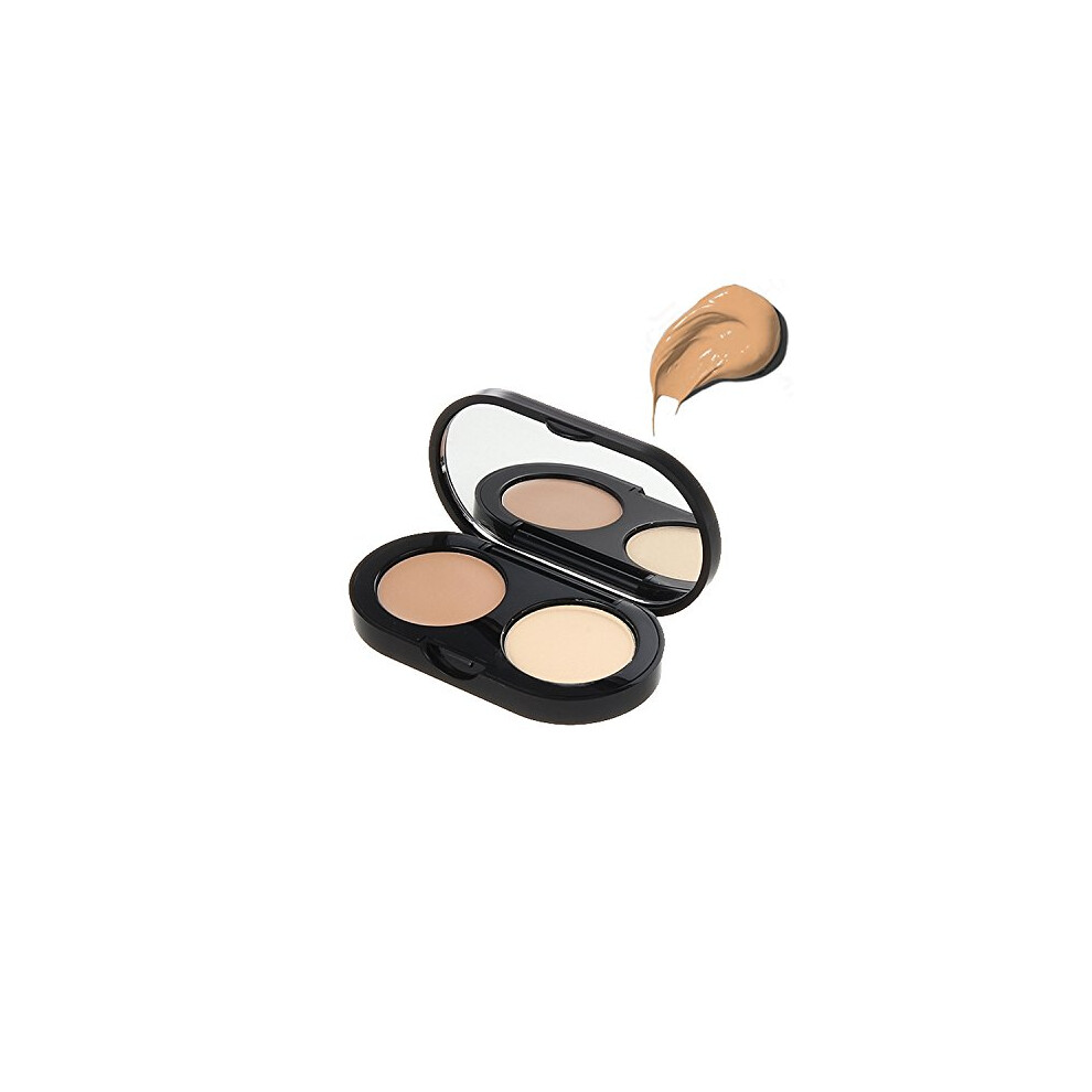Bobbi Brown New Creamy Concealer Kit - Natural Tan Creamy Concealer + Pale Yellow Sheer Finish Pressed Powder 3.1g/0.11oz