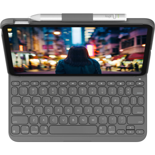 Logitech CAPA DE TECLADO LOGITECH PARA IPAD (10ª GERAÇÃO) | FÓLIO SLIM COM CLAV 1