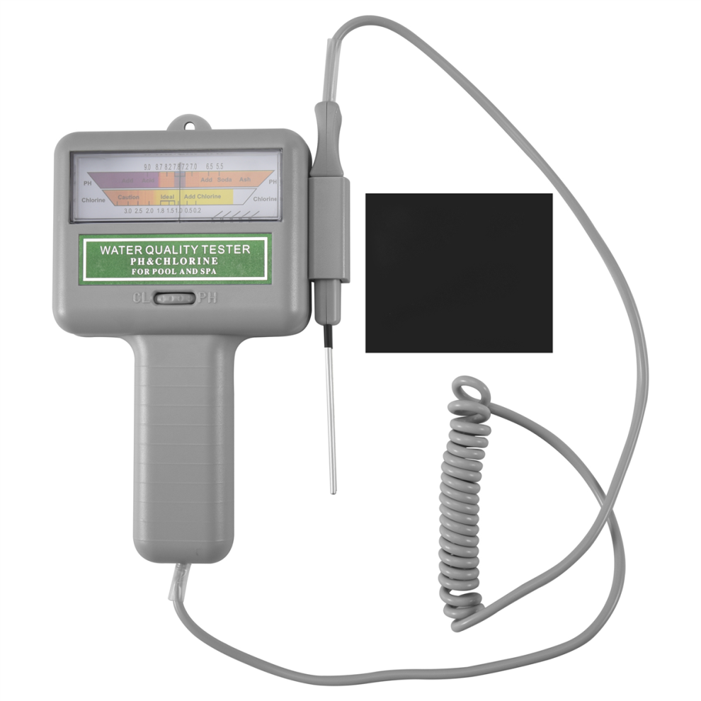 Water PH Chlorine Tester Swimming Pool Quality Spa Level Meter