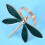 6 Pcs Dragonfly Napkin Ring,Napkin Ring for Wedding,Dining Table 11