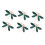 6 Pcs Dragonfly Napkin Ring,Napkin Ring for Wedding,Dining Table 2