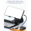 Για κινητό τηλέφωνο Android Tablet υπολογιστή φορητό PD Charging Hub Type-C USB C Expansion Dock, Γκρι 5
