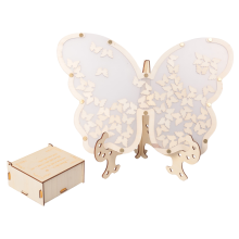 White Wedding Guest Book Alternative for 40 Guests to 200