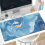 Lucky Koifish Big Mouse Pad Πληκτρολόγιο υπολογιστή Mat Mousepad 800x300x2mm 3