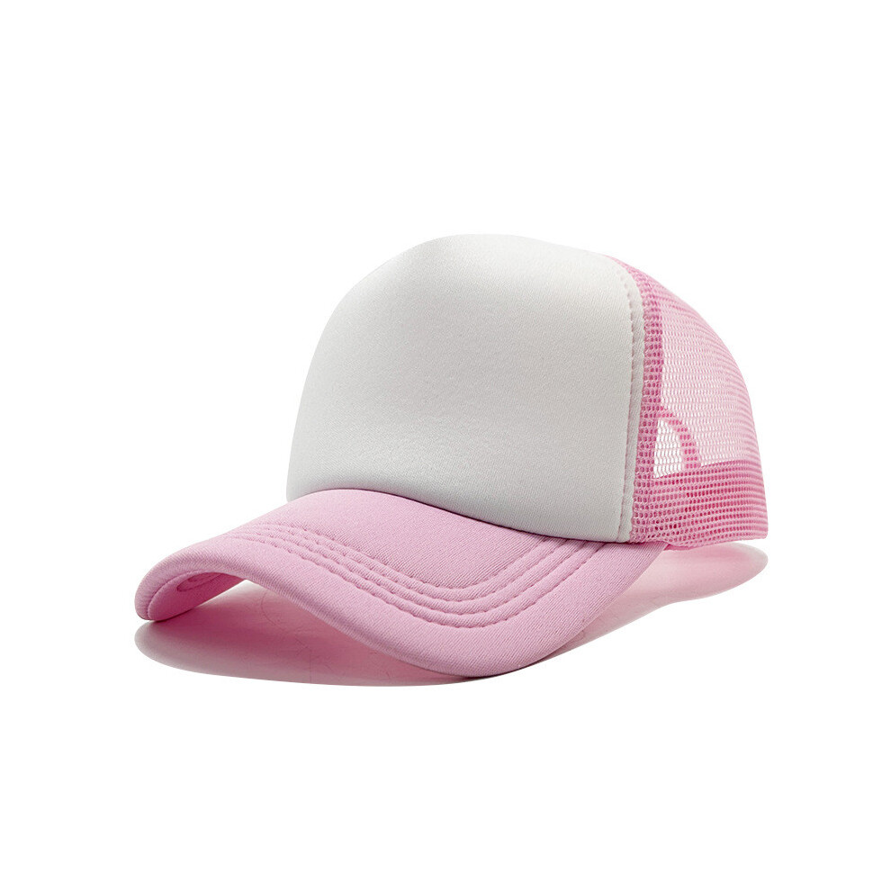 (Color A) Baseball Cap Outdoor Student Kids Travel Solid Color Hat Breathable Sunshade-image-OPC-PGMKGFN-NEW