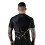 (X-Large) Scramble Kintsugi Short Sleeve Rash Guard - Black 5
