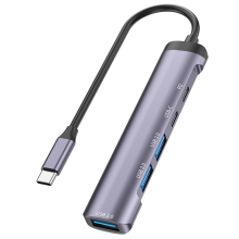 Hub Type-C σε USB3.0 USB2.0 PD Adapter Docking Station for Notebook Tablet USB Flash Drive Mobile Phone-A