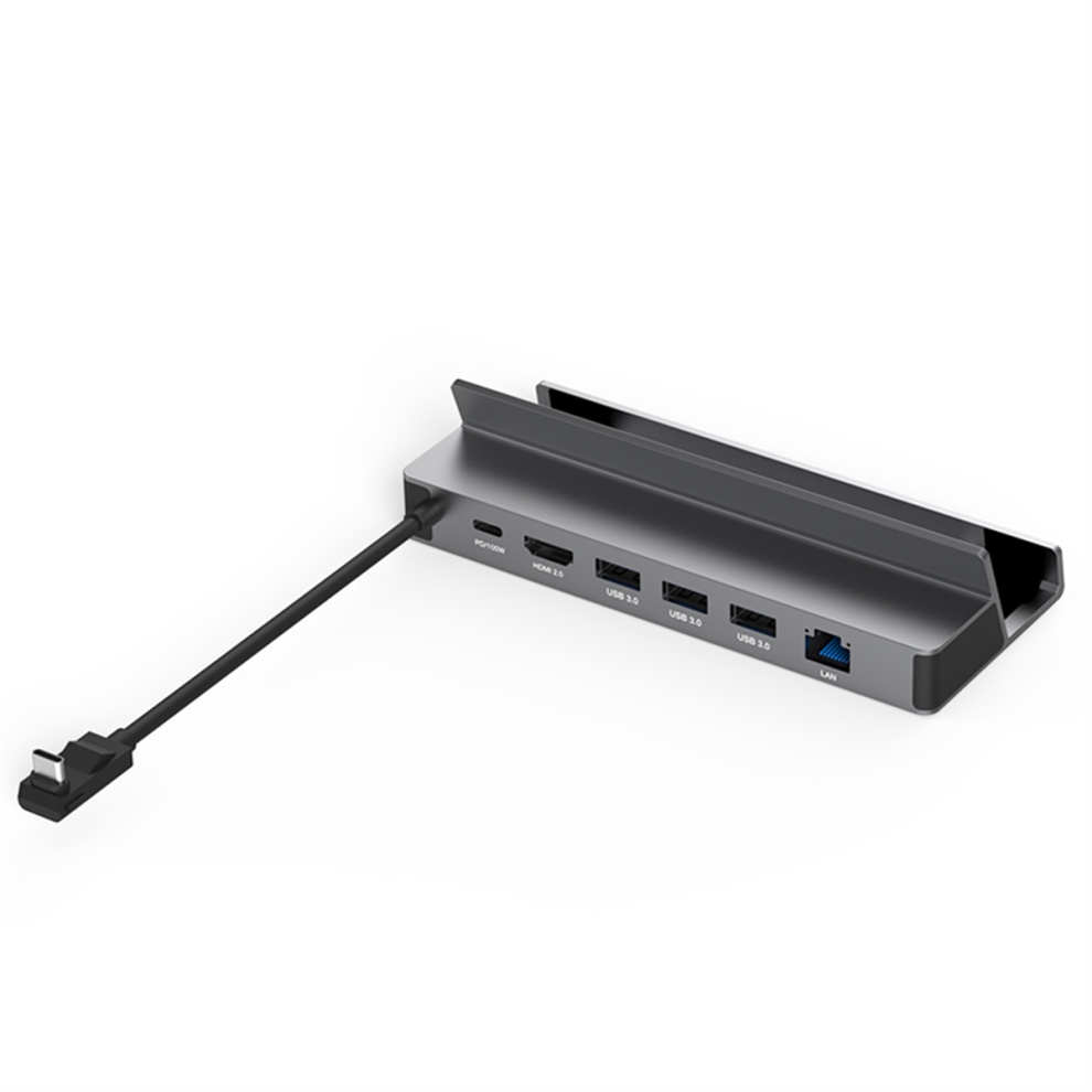 6 In 1 Usb C Hub Docking Station For 4K 60Hz Rj45 Pd100w Dock Ally 4851005112610