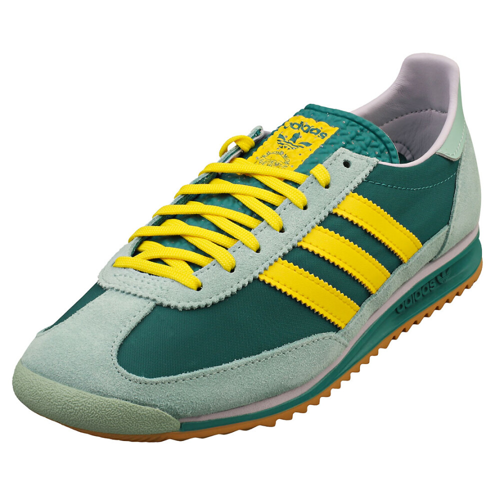 Adidas (8.5) Sl 72 Og Fashion Trainers In Green Yellow Women's Green,Yellow