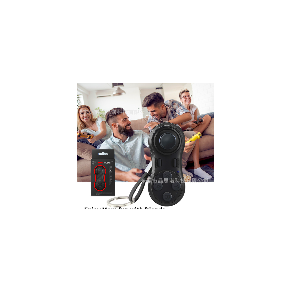 Portable Mini Bluetooth Controller Compatible Vr Controller Pc Gamepad Joystick Remote Control Remote Gamepad For Android/Ios/Pc 7334477017685