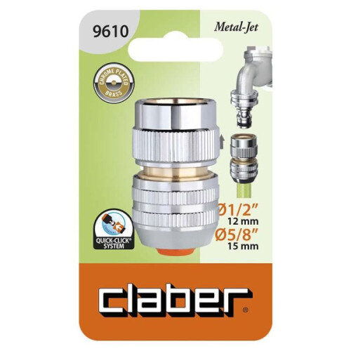 LG Claber Automatic Coupling - 1/2"- 5/8" 1