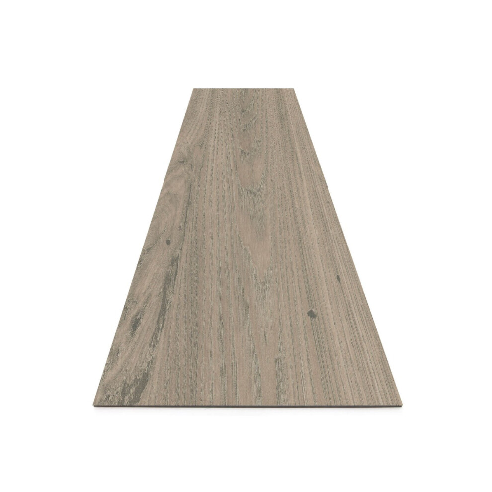 (1.598 m² / Pack, Concrete Grey) Chalet(10mm) Wood Effect Laminate Flooring