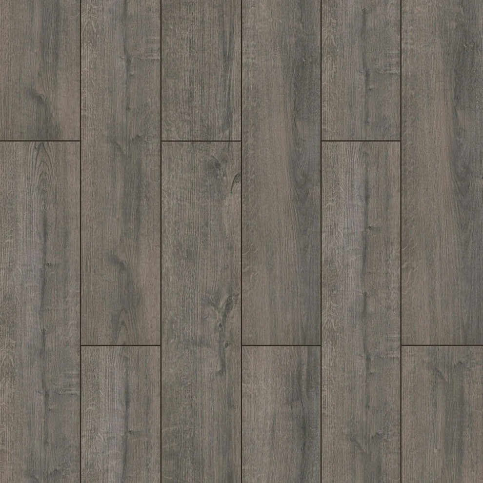 (1.875 Mâ² / Pack, Prague) Step Xl (12Mm) Wood Effect Click Laminate Flooring 9504559618613
