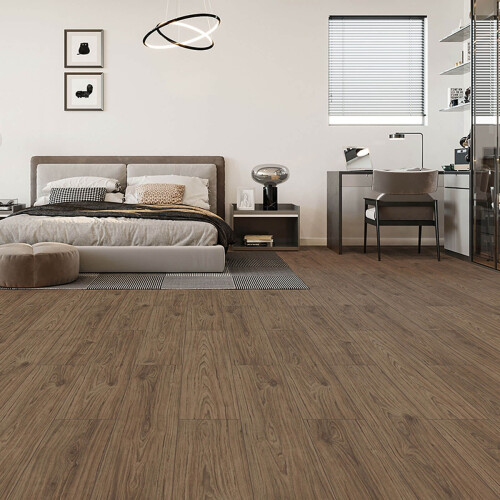 (1.9 m² / Pack, Raven) Step Wi (8mm)Wood Effect Click Laminate Flooring 2