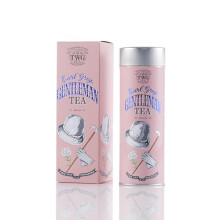 TWG Tea | Earl Grey Gentleman | Loose Leaf Black Tea | Bergarmot & Rose | Haute Couture Tin, 100g | Gift Set